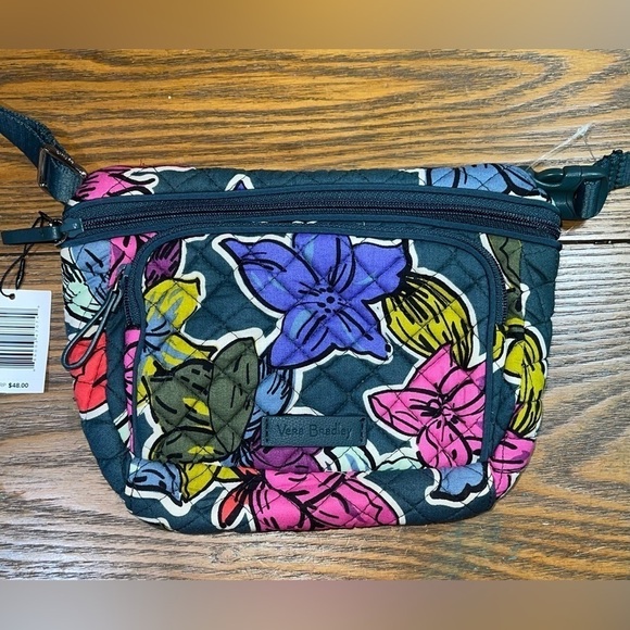 Vera Bradley Falling Flowers Belt Bag/Cross Body - Picture 3 of 10